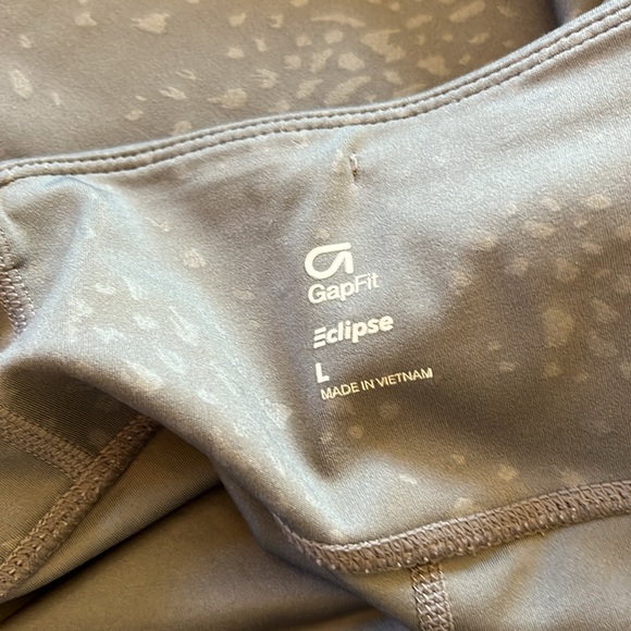 Lot of two gap leggings Large Blue Gray gapfit gfast eclipse - Picture 8 of 9